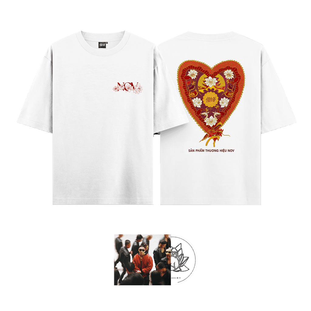 PACK T-SHIRT BLANC + CD (au choix)