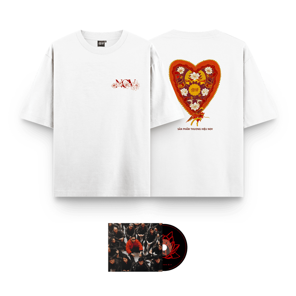 PACK T-SHIRT BLANC + CD (au choix)